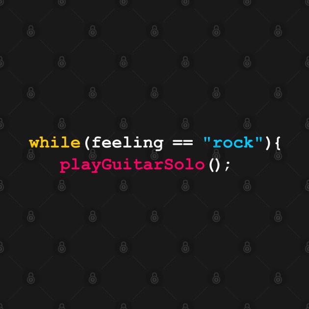 Funny Guitar Solo Coding Snippet by DeliriousSteve