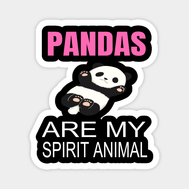 Pandas are my spirit animal Magnet by houssem