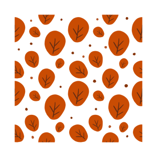 seamless pattern with leaves T-Shirt