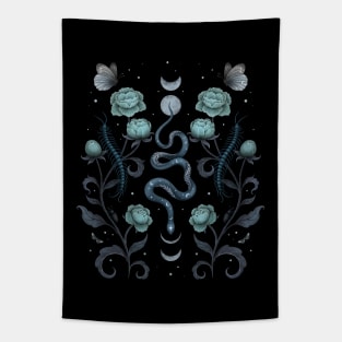 Whimsigothic Serpentine Garden Tapestry