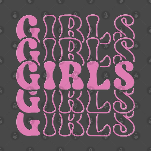 Girls Girls by Retroprints