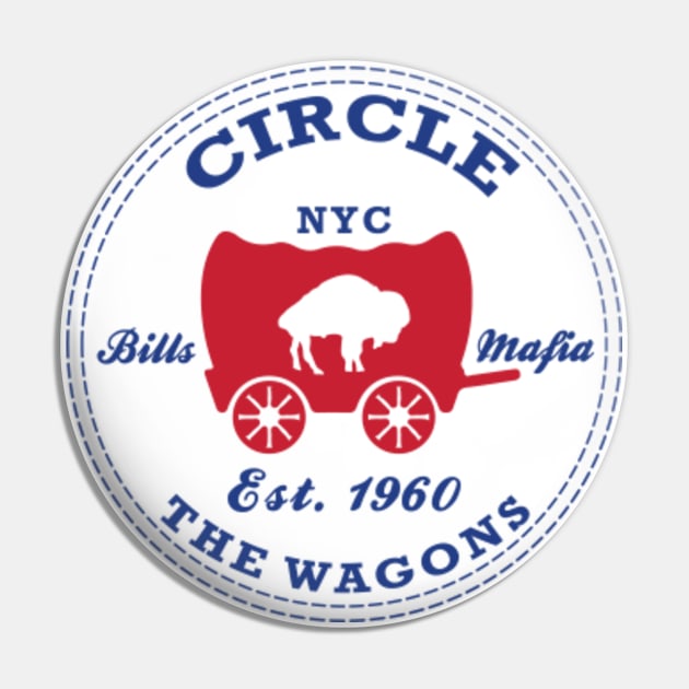 Bills Mafia - Circle The Wagons Pin