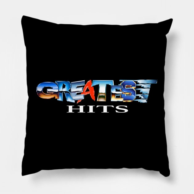 graphic greatest hits Pillow by jeffstore