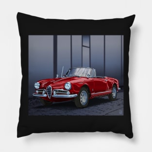 Alfa Romeo Spider Pillow