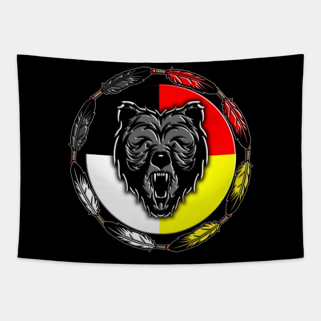 BEAR 2 Tapestry by GardenOfNightmares