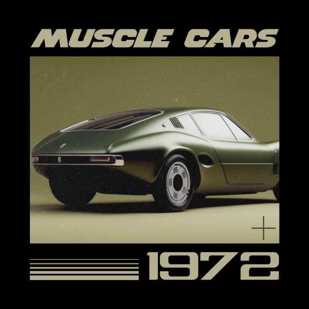 Muscle Cars Sports Car Retro Car Classic Cars Concept Car by Tip Top Tee's