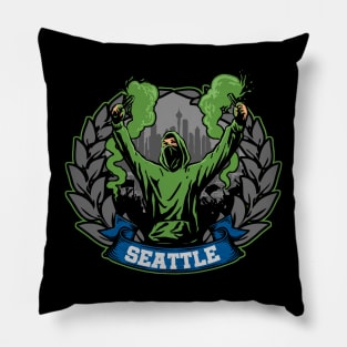 Seattle Soccer Pillow