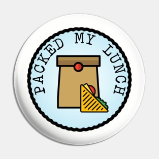 Packed My Lunch (Adulting Merit Badge) Pin