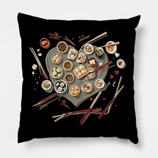 Dim Sum Love - Chinese Food Lover Pillow