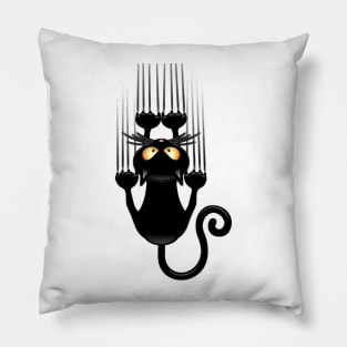 Angry Wild Cat Pillow
