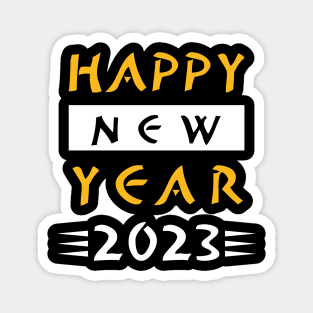 Happy New Year 2023 Magnet