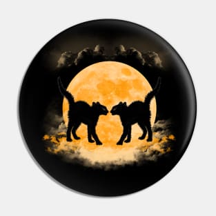 Black Cats Paradise Pin