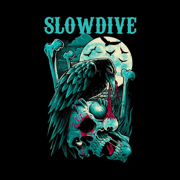 SLOWDIVE BAND MERCHANDISE by jn.anime