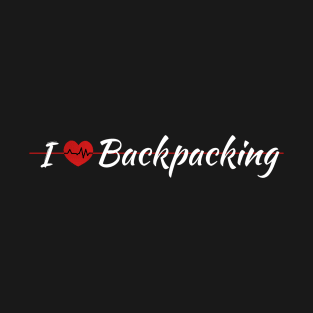 I Love Backpaking T-Shirt