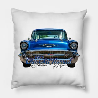 1957 Chevrolet Nomad Station Wagon Pillow