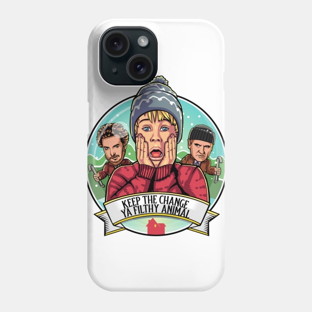 Home Alone Kevin McCallister Phone Case by dlo168