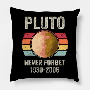 Never Forget Pluto Pillow