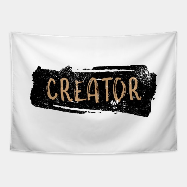 Creator Uplifting Affirmation Tapestry by Commykaze