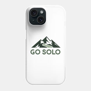 GO SOLO OUTDOOR APPAREL Phone Case