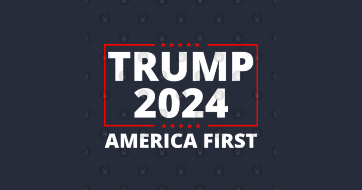 Trump 2024 America First Defend Democracy Keep America Great Trump