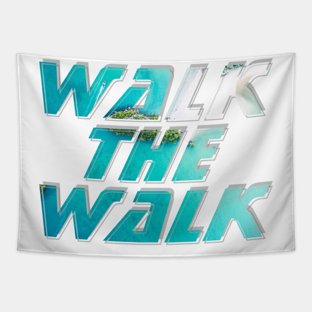 Walk the Walk Tapestry by afternoontees