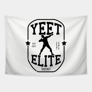 Yeet Elite Shotput Athlete 2 Track N Field Athlete Tapestry