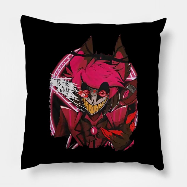 alastor Pillow by pokermoment