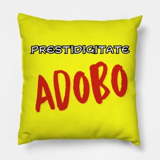 Prestidigitate Adobo Pillow