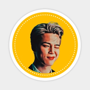 Jimin Winky Face Magnet