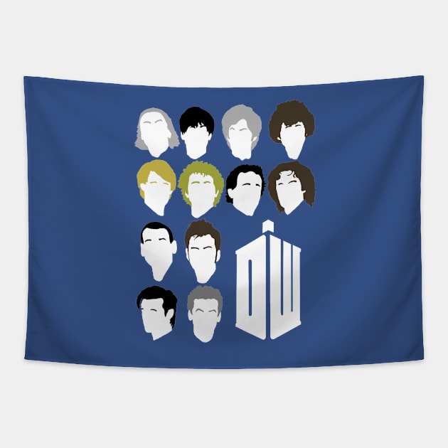 The Twelve Doctors  (DW) Tapestry by MrSaxon101