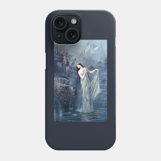 Lady of the Lake - Lancelot Speed Phone Case by forgottenbeauty