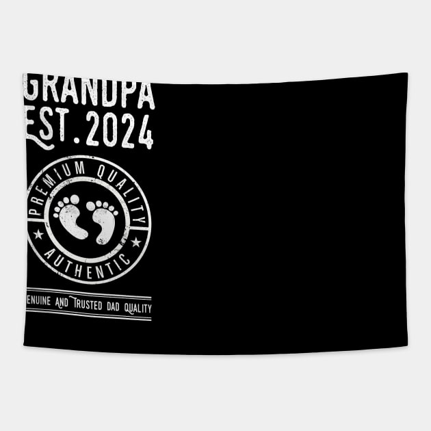 World's Best Grandpa Grandfather Gift For Father, Opa or Grandchild Tapestry by stearman