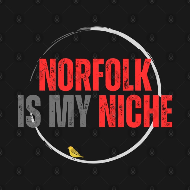 Norfolk is my Niche red and silver by MyriadNorfolk