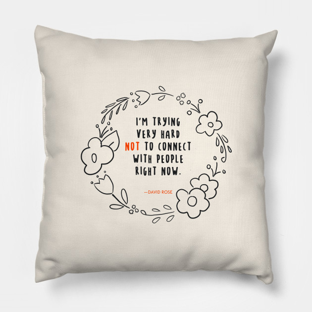 I'm Trying Really Hard Not To Connect With People Right Now Cushion Cover