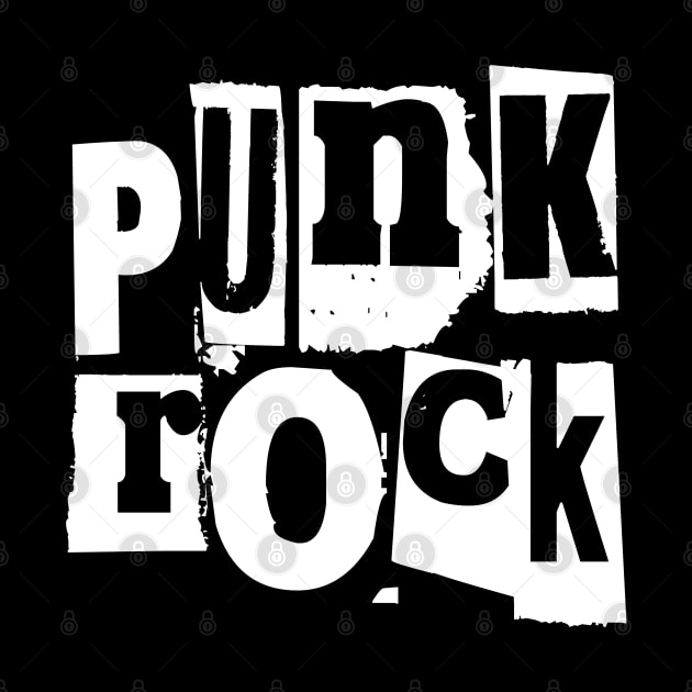 Punk Rock Stencil by EddieBalevo