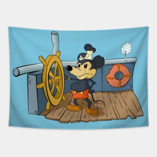 Steamboat Willie Tapestry