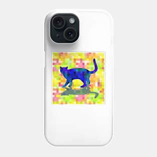 Cubist Cat Phone Case