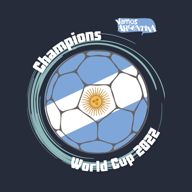 Argentina World Cup Champions by Magnolia Meadows