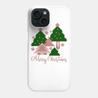 Christmas trees Phone Case