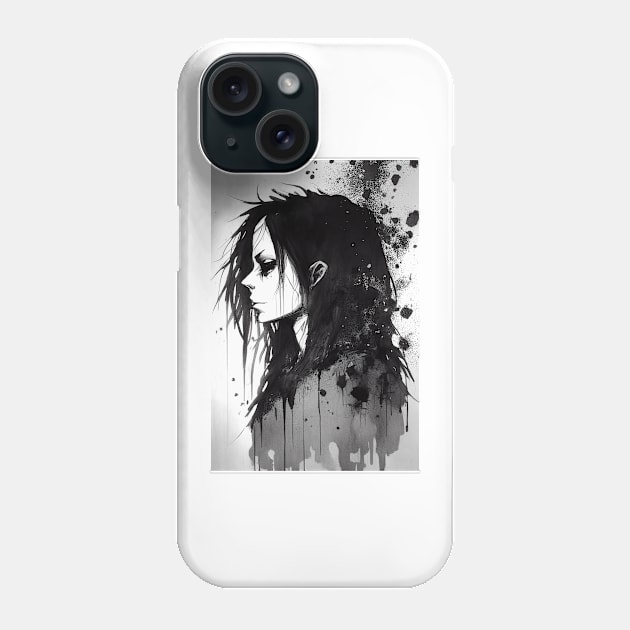 Inky Horror Woman Phone Case by TortillaChief