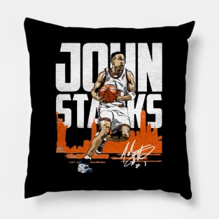 john starks skyline drive Pillow