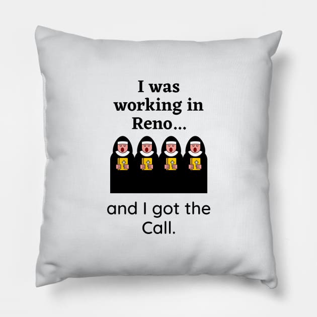 Sister Act/Reno Pillow by Said with wit