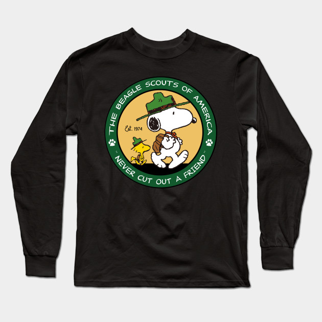 The Beagle Scouts - Peanuts - Long Sleeve T-Shirt