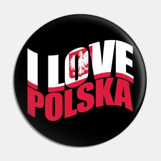 Poland Polska Pin