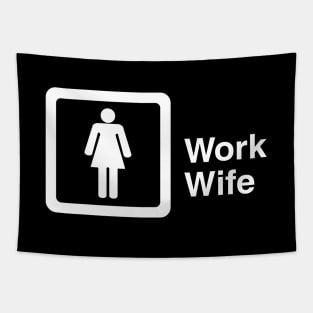 Work Wife Tapestry