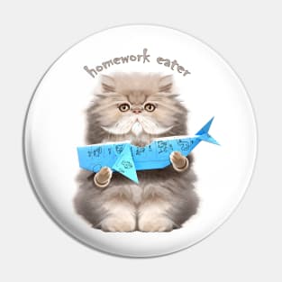 HOMEWORK EATER Pin