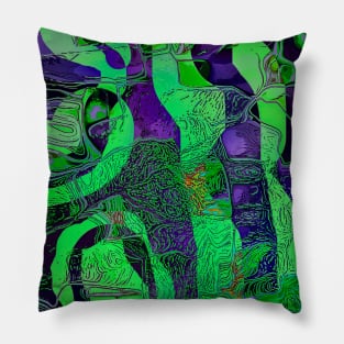 Digital abstract art 2.3 Pillow