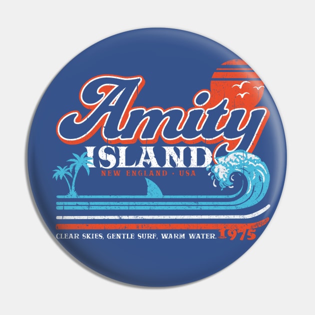 Amity Island Retro (Universal © UCS LLC) Pin by Alema Art