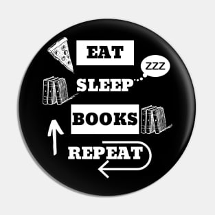 bookworm eat sleep books repeat Pin