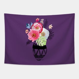 Vase with flowers Tapestry
